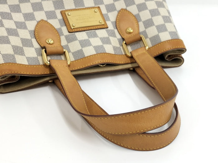 Louis Vuitton Hampstead PM Tote Bag Damier Azur