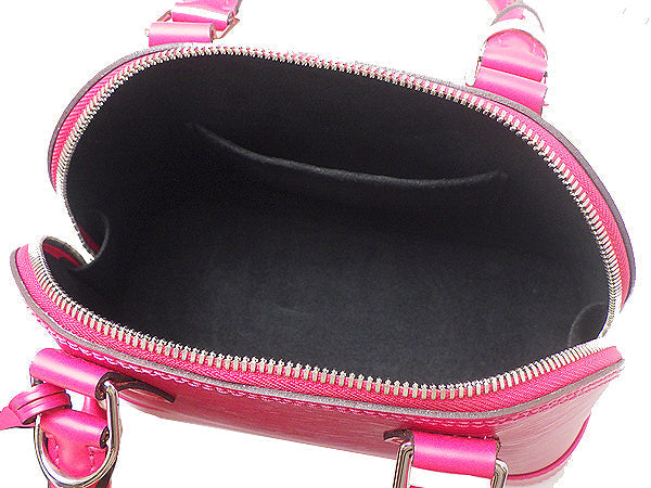 Louis Vuitton Alma BB  Shoulder Bag Epi Red