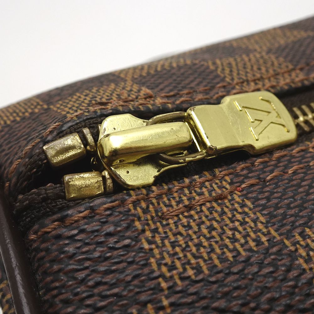 Louis Vuitton Damier Papillon PM Ebene Handbag Brown