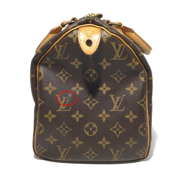 Louis Vuitton Speedy 30 Handbag Mini Boston Bag Monogram