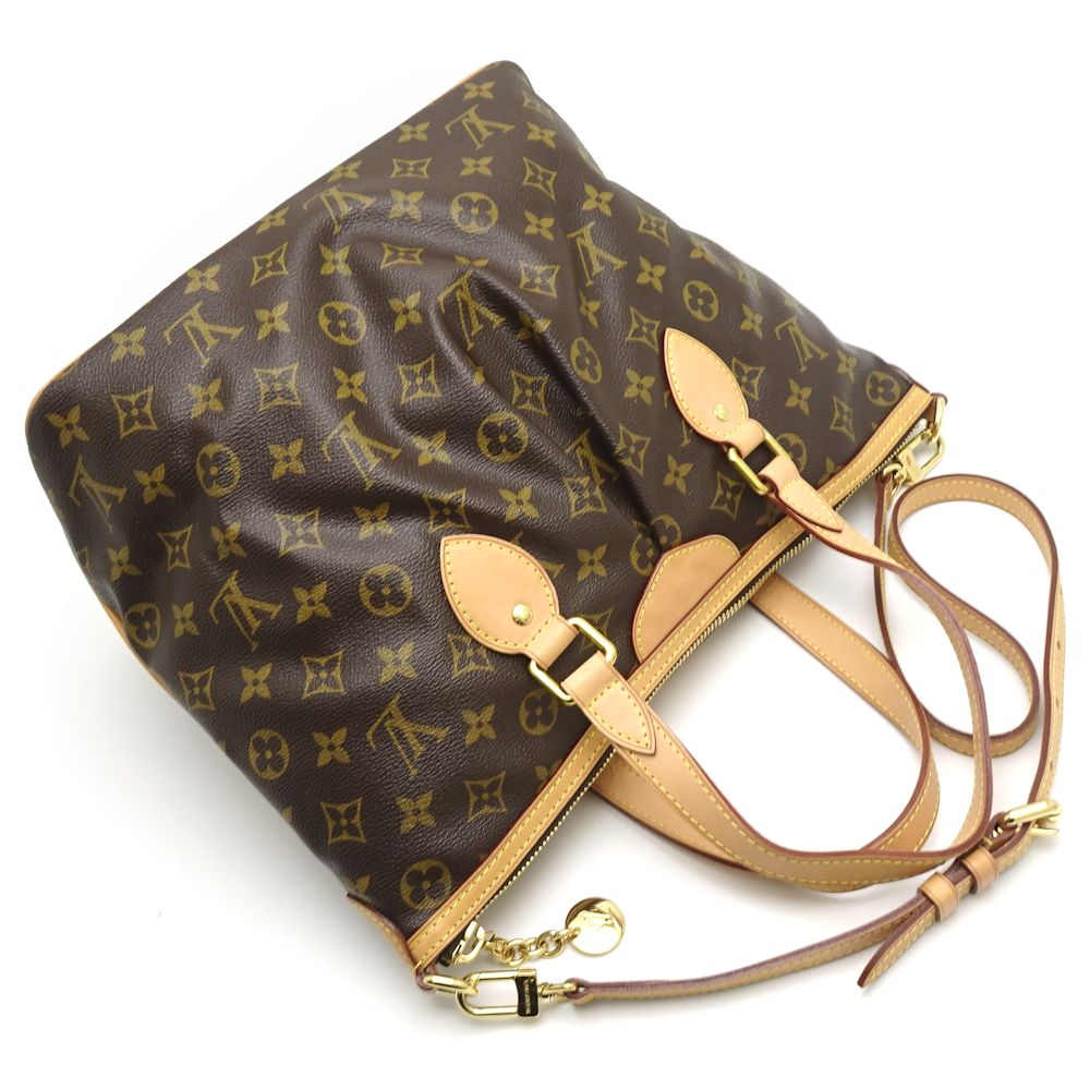 Louis Vuitton Monogram Palermo PM Brown 2WAY Bag