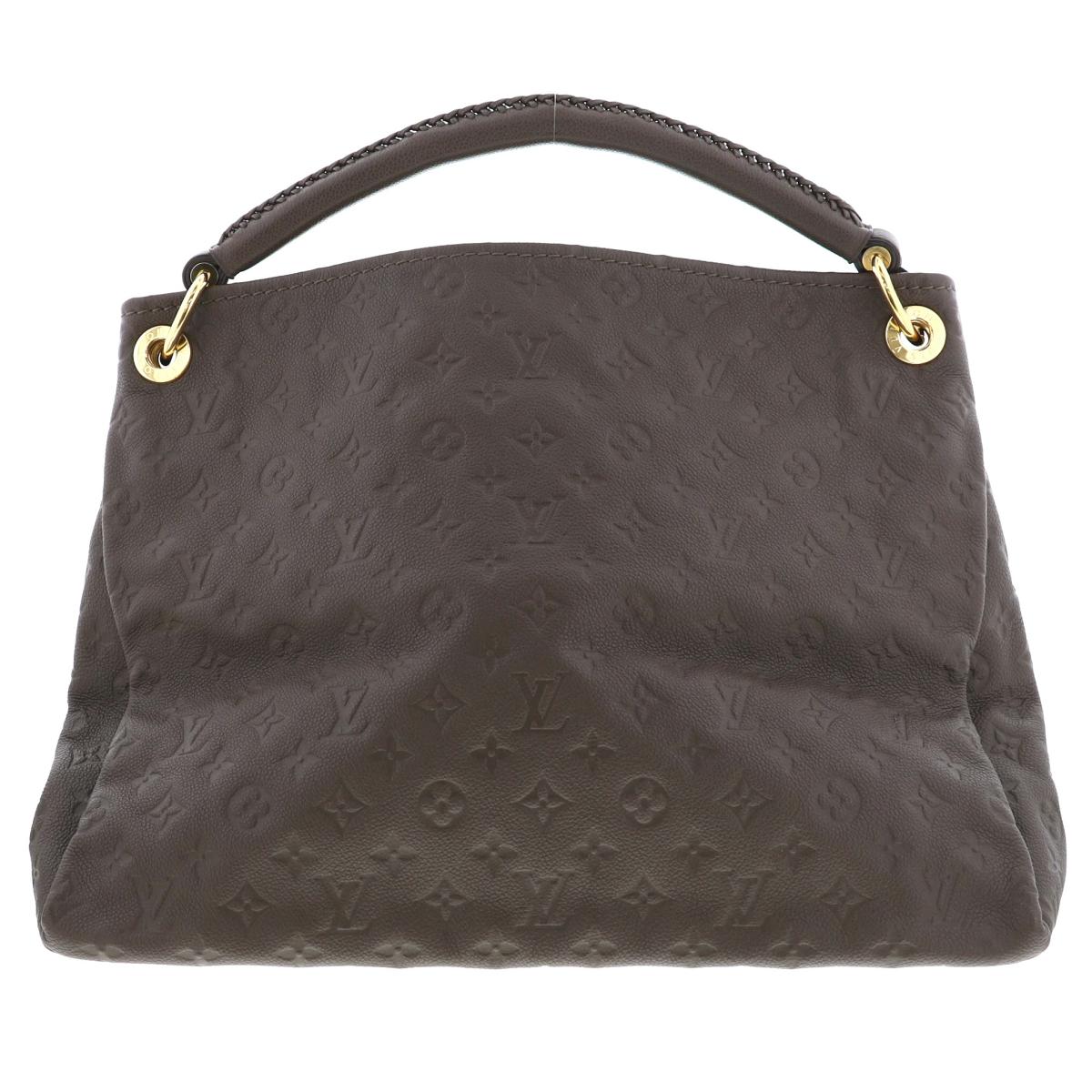 Louis Vuitton Artsy MM Shoulder Bag Empreinte Black