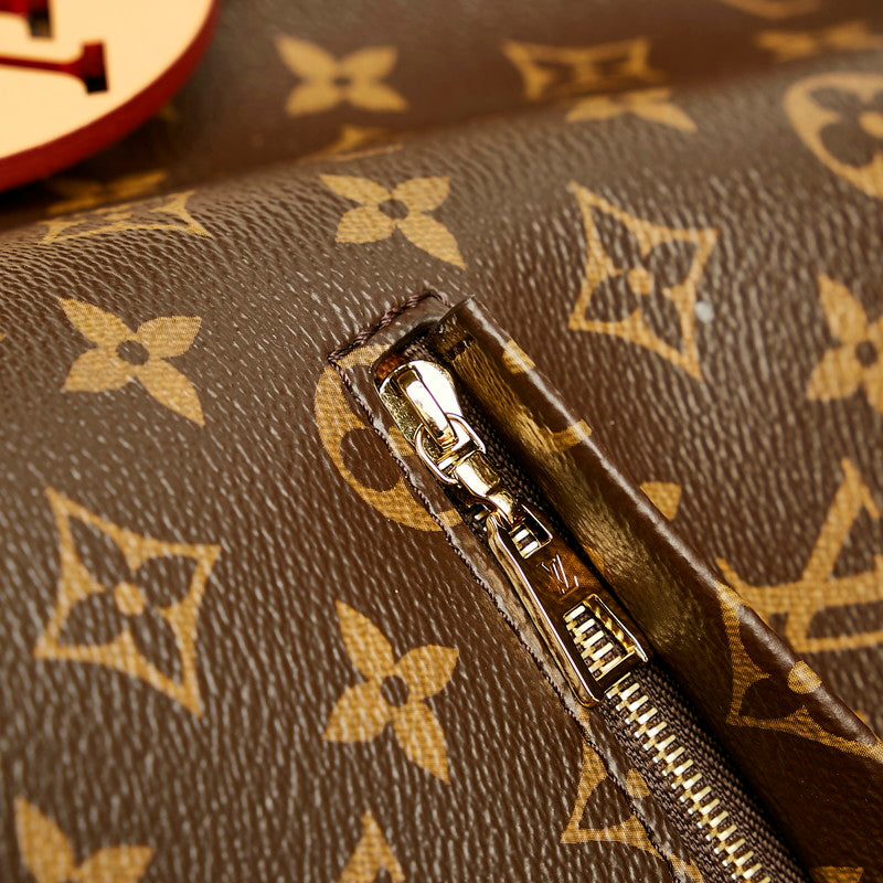 Louis Vuitton Monogram Monsouris PM Rucksack Backpack Brown