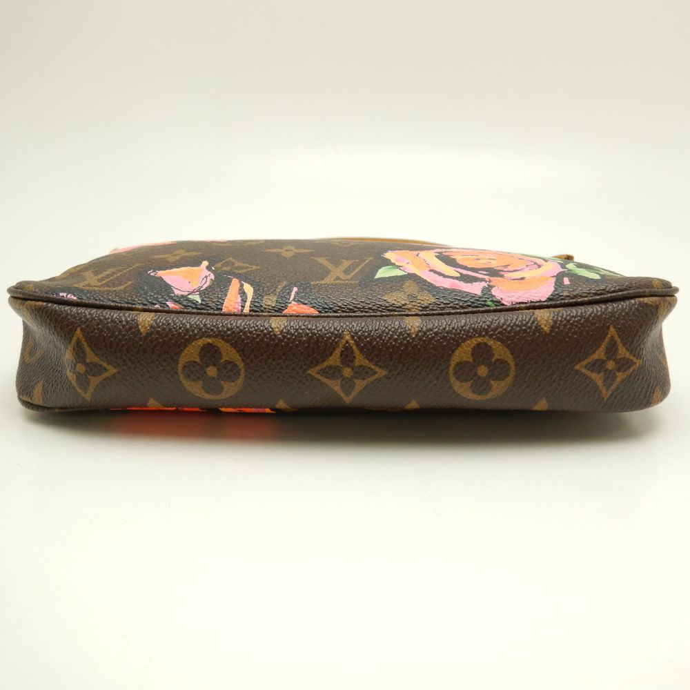 Louis Vuitton Monogram Rose Pochette Accessoire Brown Accessory Pouch