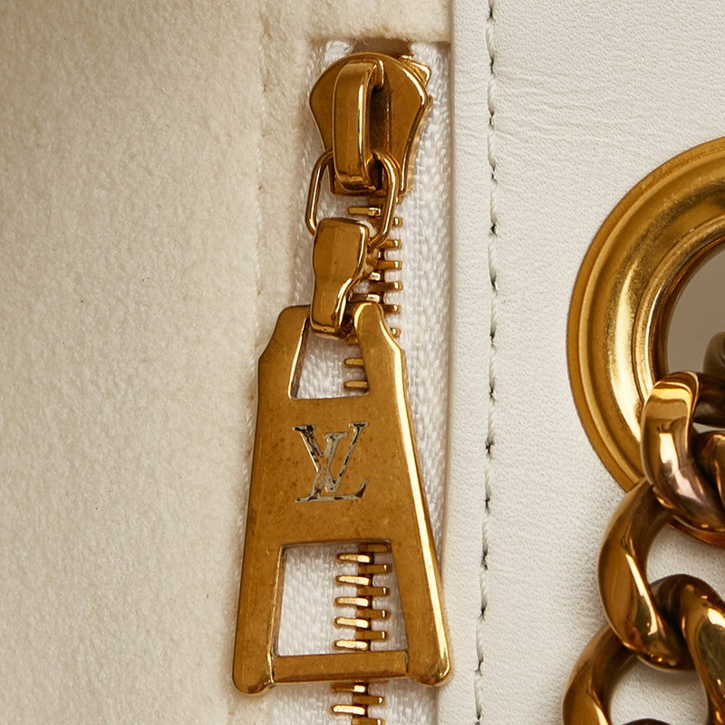 Louis Vuitton New Wave Chain Calf Leather Snow White