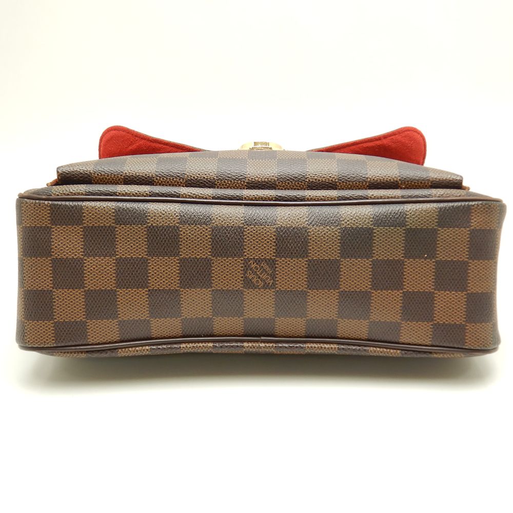 Louis Vuitton Damier Ravello GM Ebene Handbag Shoulder Bag Brown