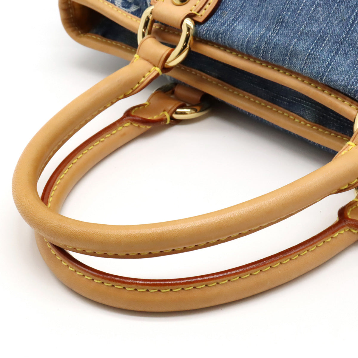 Louis Vuitton Denim NeoCabby MM Tote Shoulder Bag