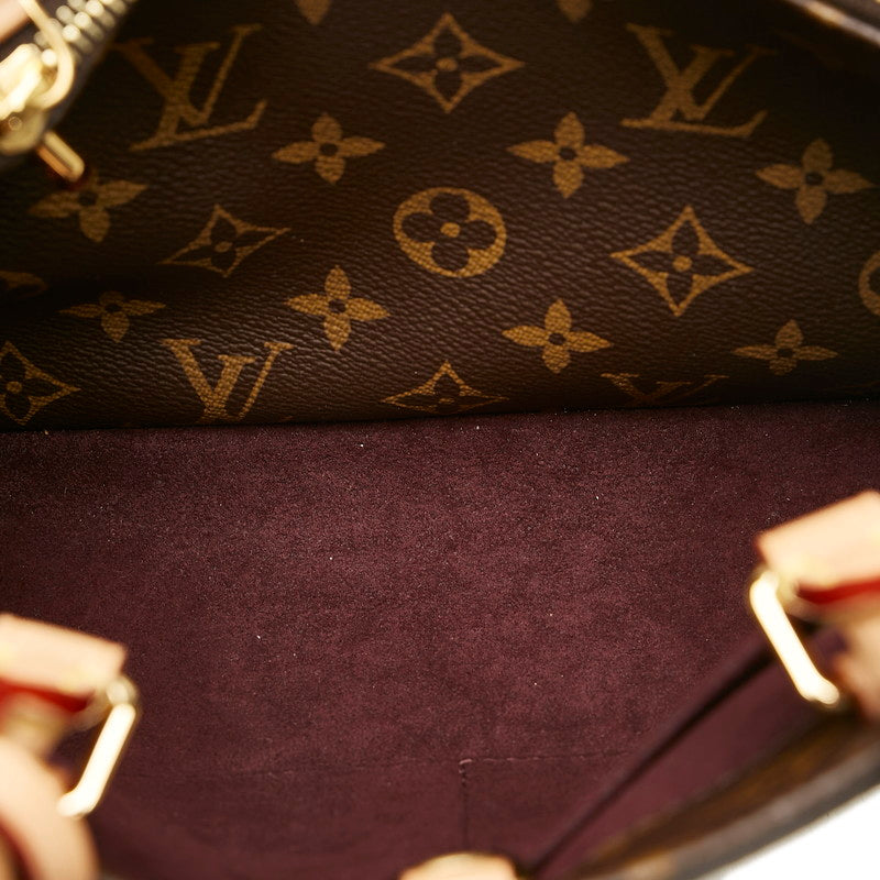 Louis Vuitton Monogram Montaigne BB Shoulder Bag Brown