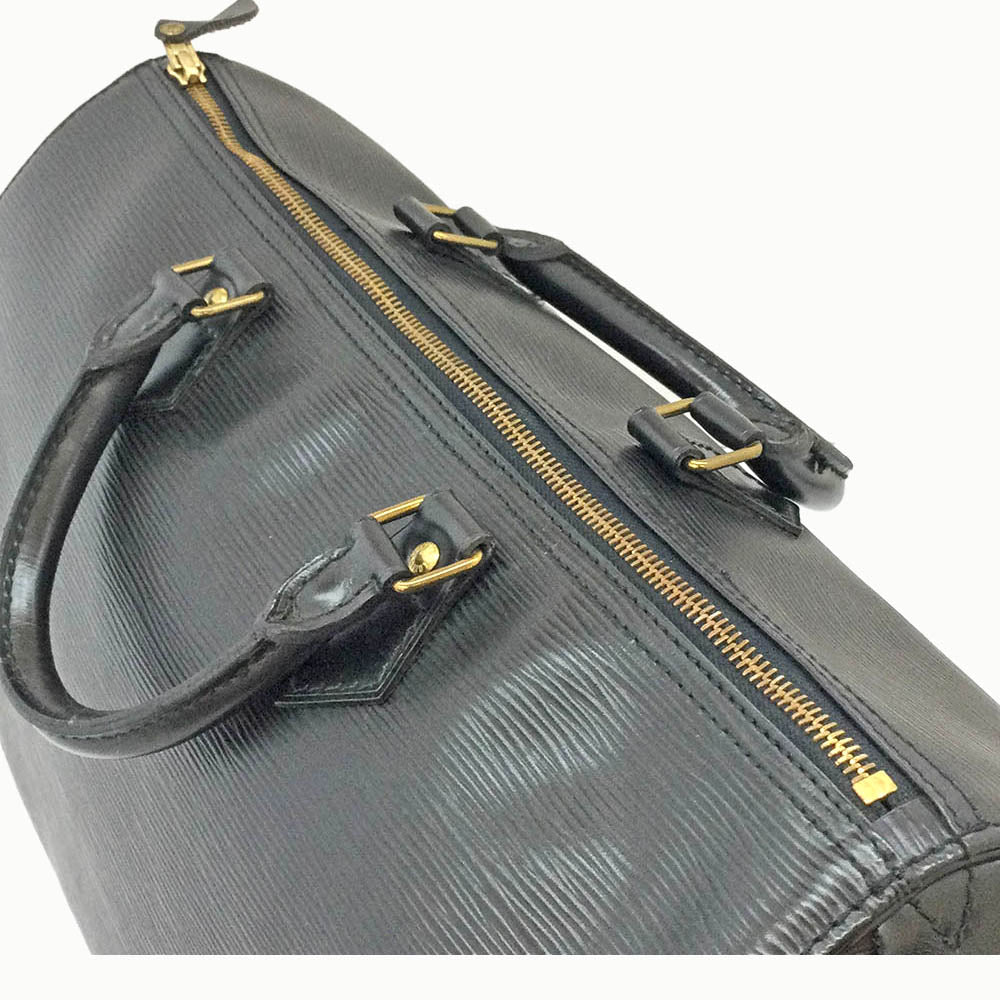 Louis Vuitton Speedy Epi Noir Black Handbag
