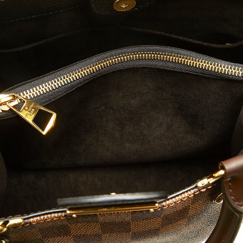 Louis Vuitton Damier Brittany Handbag Shoulder Bag Brown Black