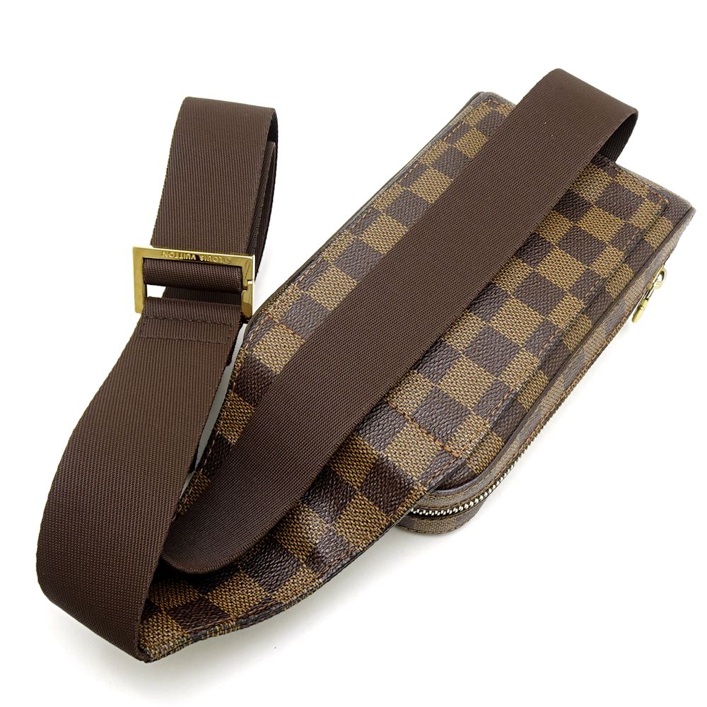 Louis Vuitton Damier Jeronimos Ebene Body Bag Brown