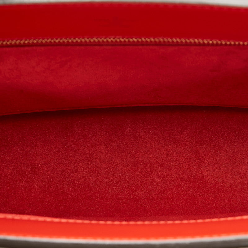 Louis Vuitton Phoenix PM Handbag Shoulder Bag Brown Red