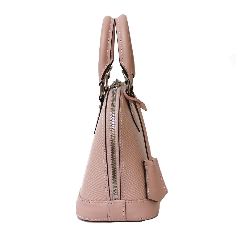 Louis Vuitton Alma BB Epi Shoulder Bag Pink