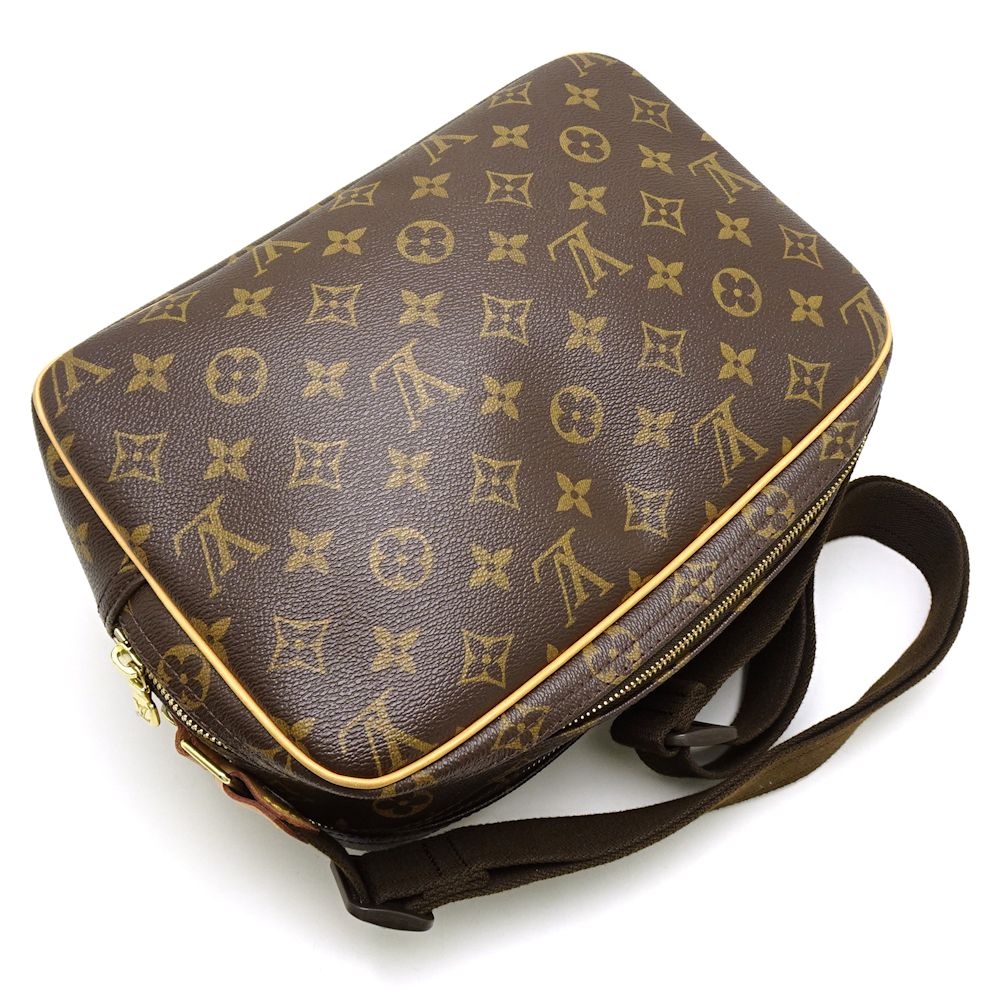 Louis Vuitton  Monogram Reporter PM Brown