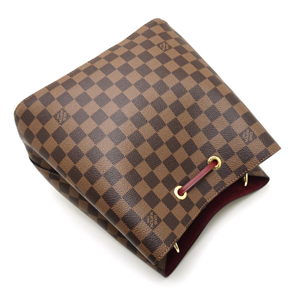 Louis Vuitton  Damier Neonoe Cherry Berry Shoulder Bag Brown