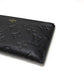 Louis Vuitton Monogram Emplant Pochette Melanie BB Long Wallet Pouch