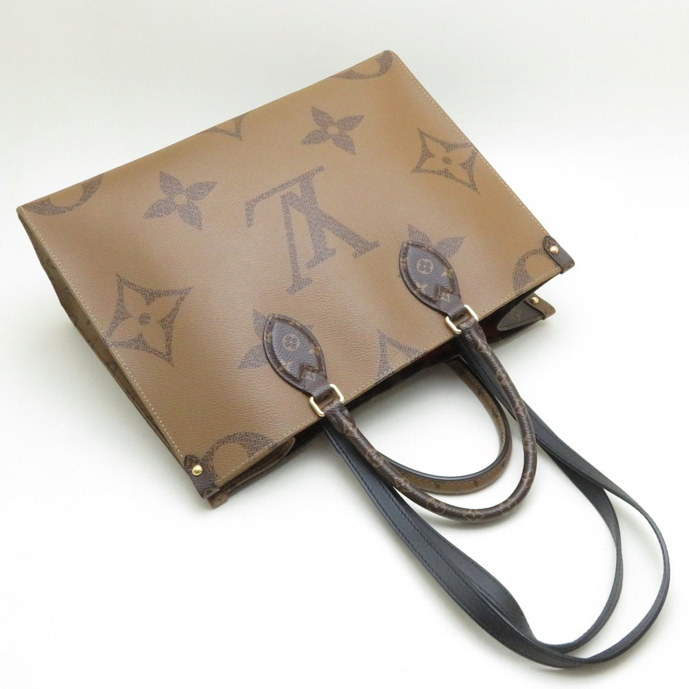 Louis Vuitton Monogram On The Go MM Brown 2WAY Bag