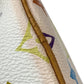 Louis Vuitton Mini Speedy Handbag Monogram Multicolor White