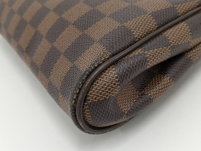 Louis Vuitton Eva 2way Shoulder Bag Chain Bag Damier Ebene