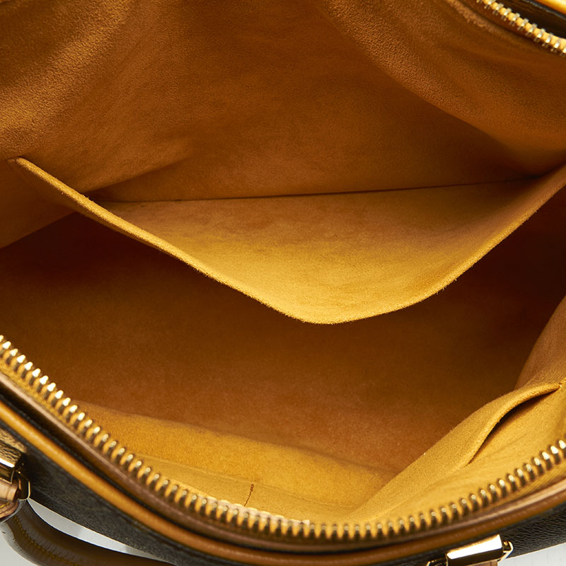 Louis Vuitton Monogram Pallas Shoulder Bag Brown