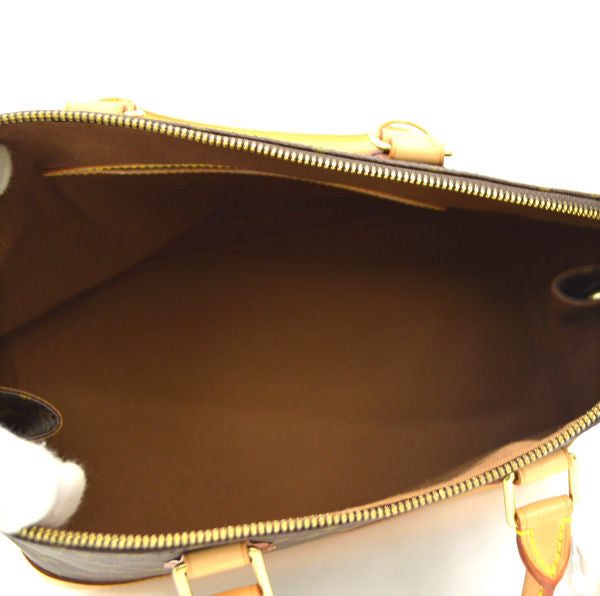 Louis Vuitton Alma Handbag Monogram Back