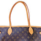 Louis Vuitton  Neverfull MM Monogram Tote Bag Shoulder