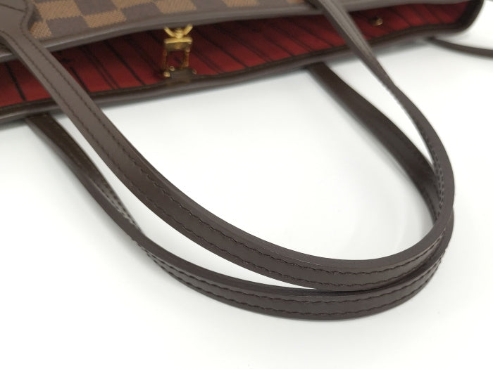Louis Vuitton Neverfull PM Tote Bag Damier Ebene
