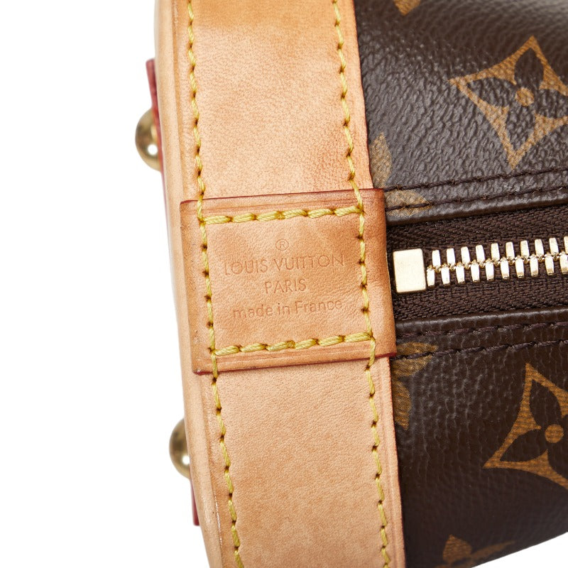 Louis Vuitton Monogram Alma BB Handbag Shoulder Bag Brown