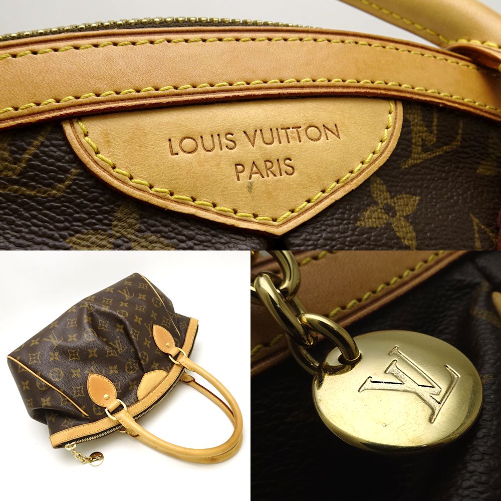 Louis Vuitton Monogram Tivoli PM Brown Handbag