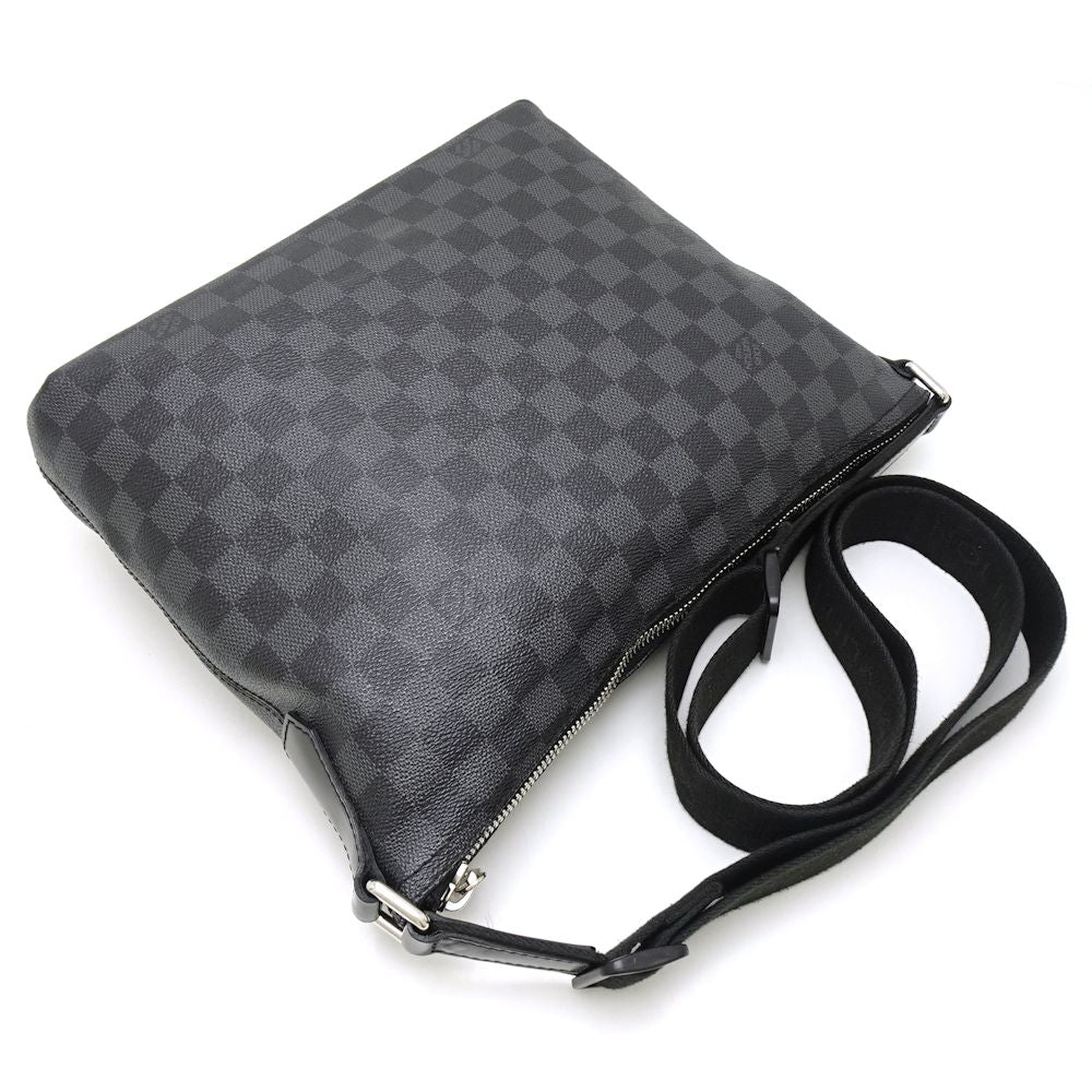 Louis Vuitton Damier Graphite Mick PM Diagonal Shoulder Black