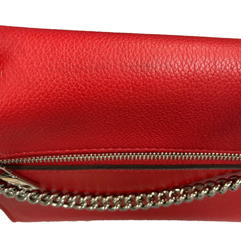 Louis Vuitton My Lock Me BB Leather Shoulder Bag Red