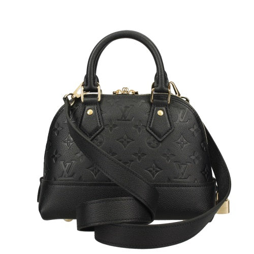 Louis Vuitton Handbag Monogram Implant Neo Alma BB Noir