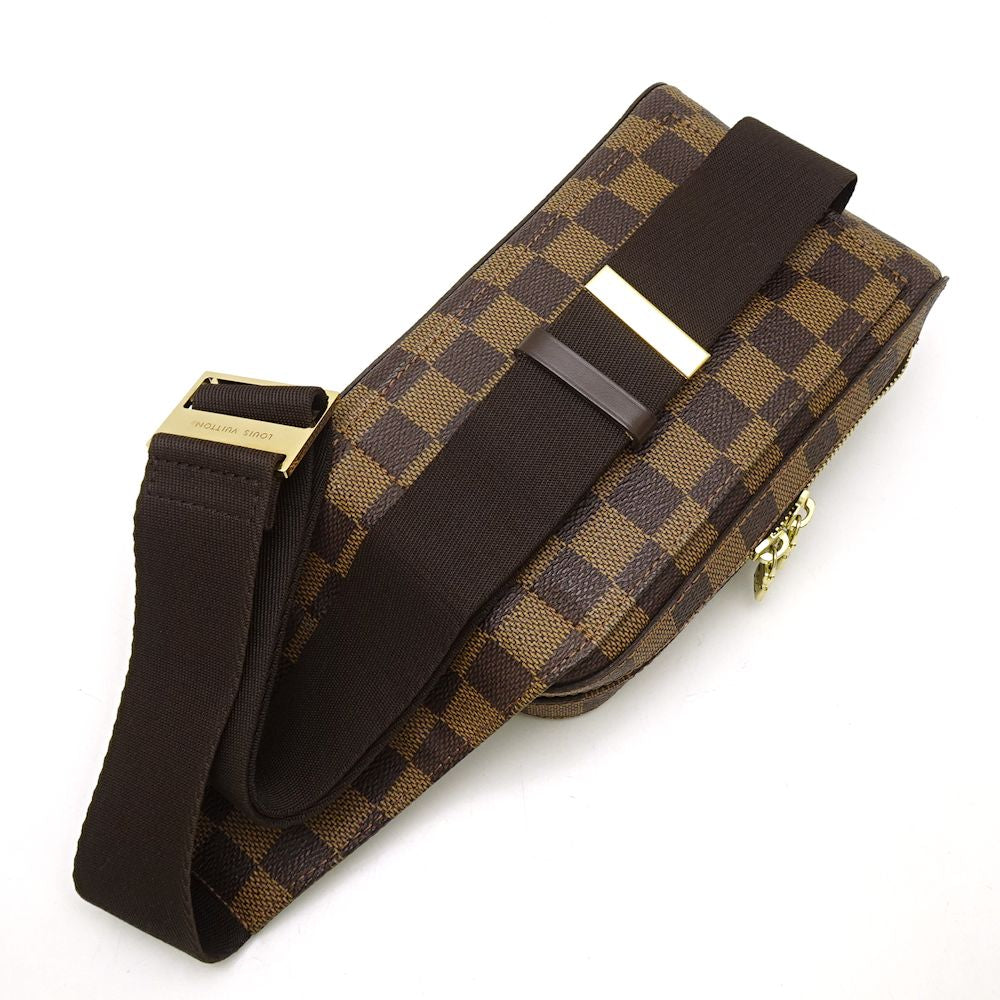 Louis Vuitton Damier Jeronimos Ebene Body Bag Brown