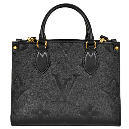 Louis Vuitton On The Go PM  Hand Bag Monogram Emplant