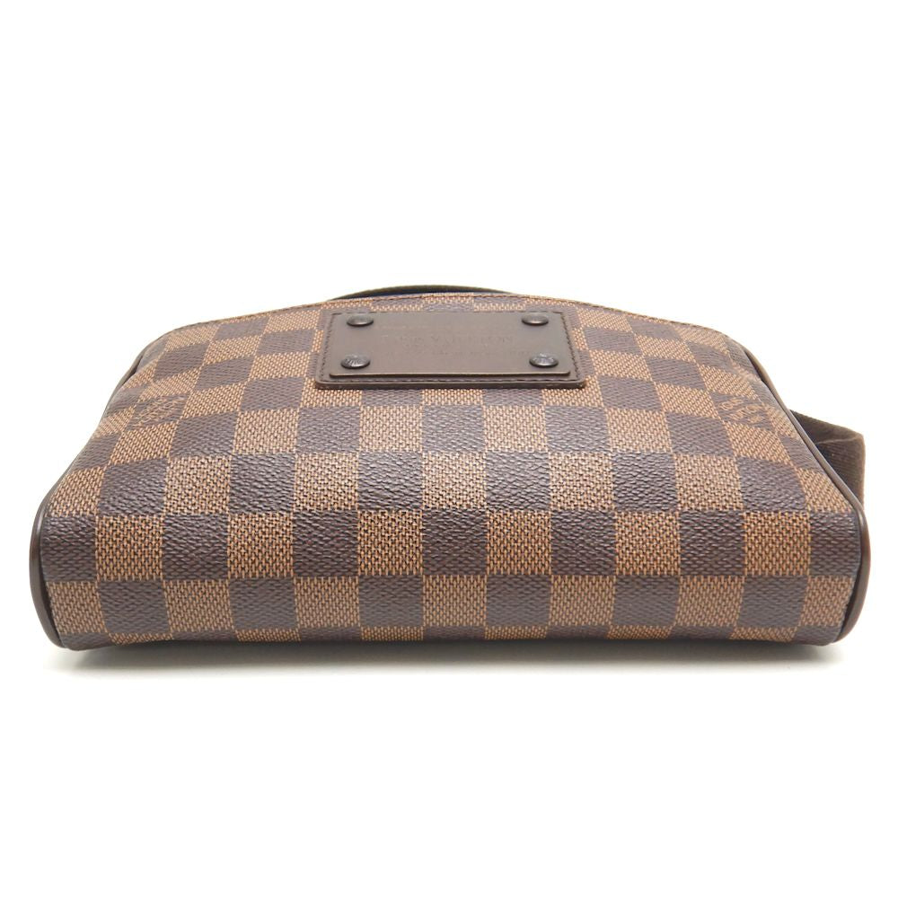 Louis Vuitton Damier Bum Bag Brooklyn Ebene Waist Pouch Body Bag