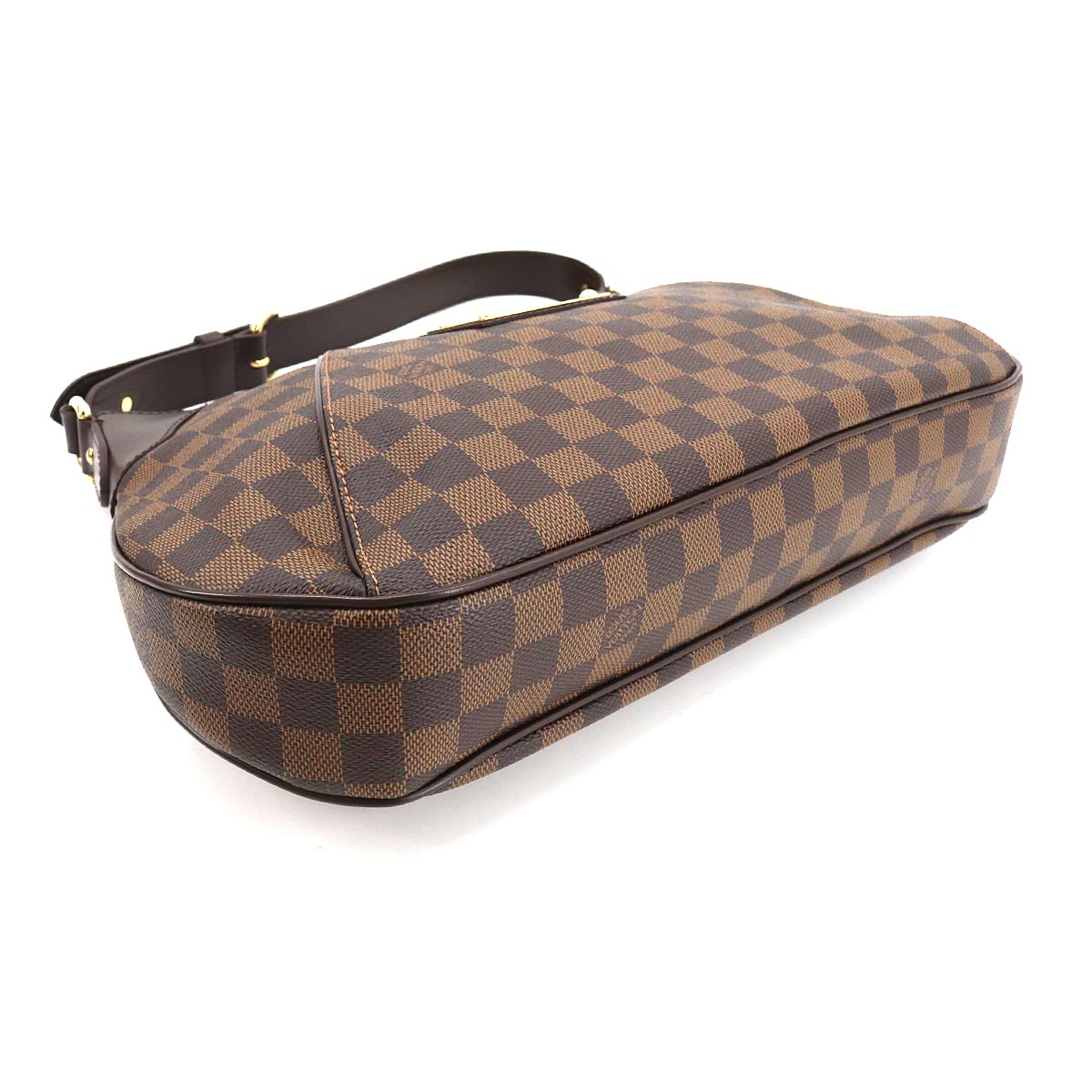 Louis Vuitton Damier Thames GM Shoulder Bag Ebene Gold Metal Fittings