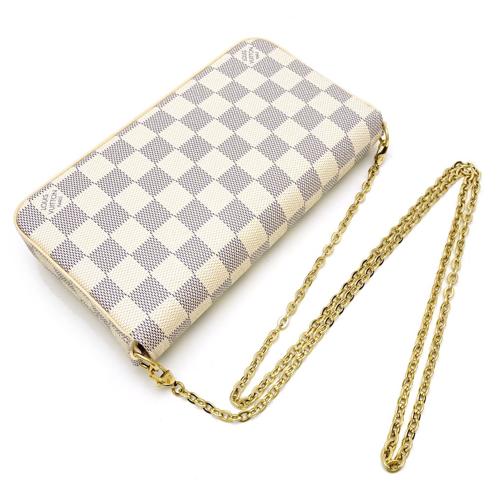 Louis Vuitton  Damier Azur Pochette Diagonal Hanging 2WAY
