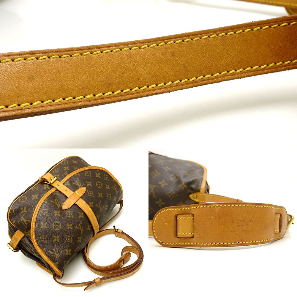 Louis Vuitton  Monogram Saumur 30 Brown