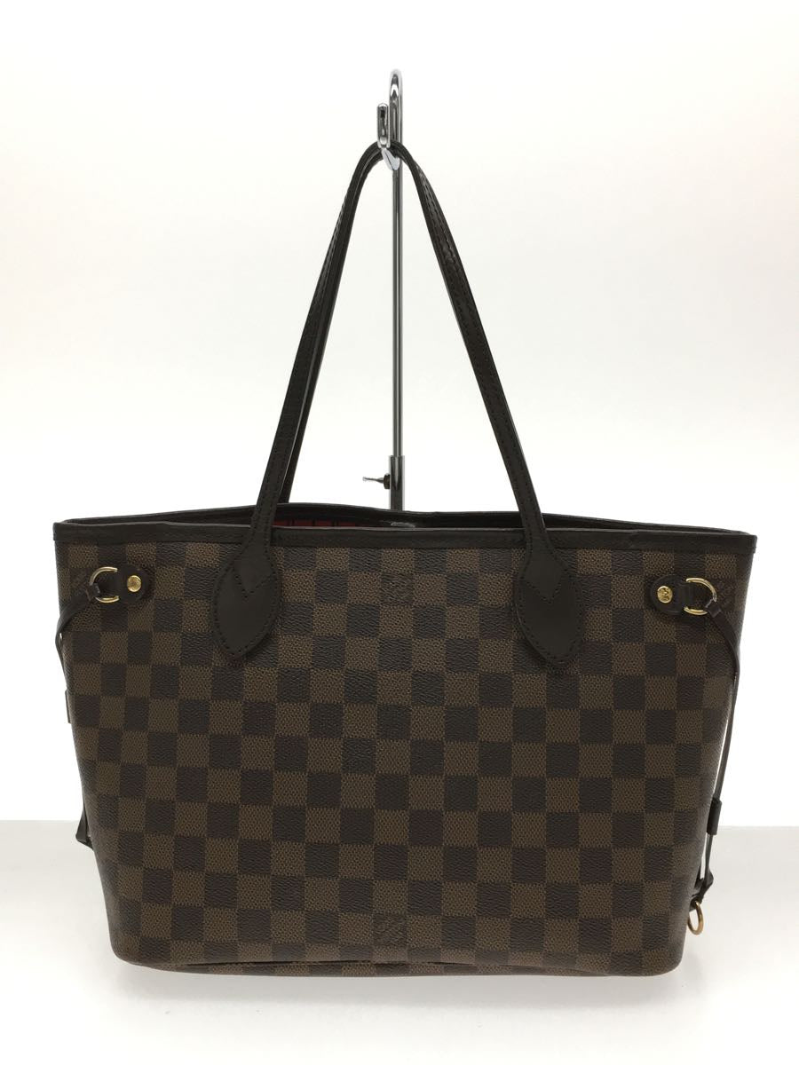 Louis Vuitton Neverfull PM Damier Ebene Brw Storage Bag