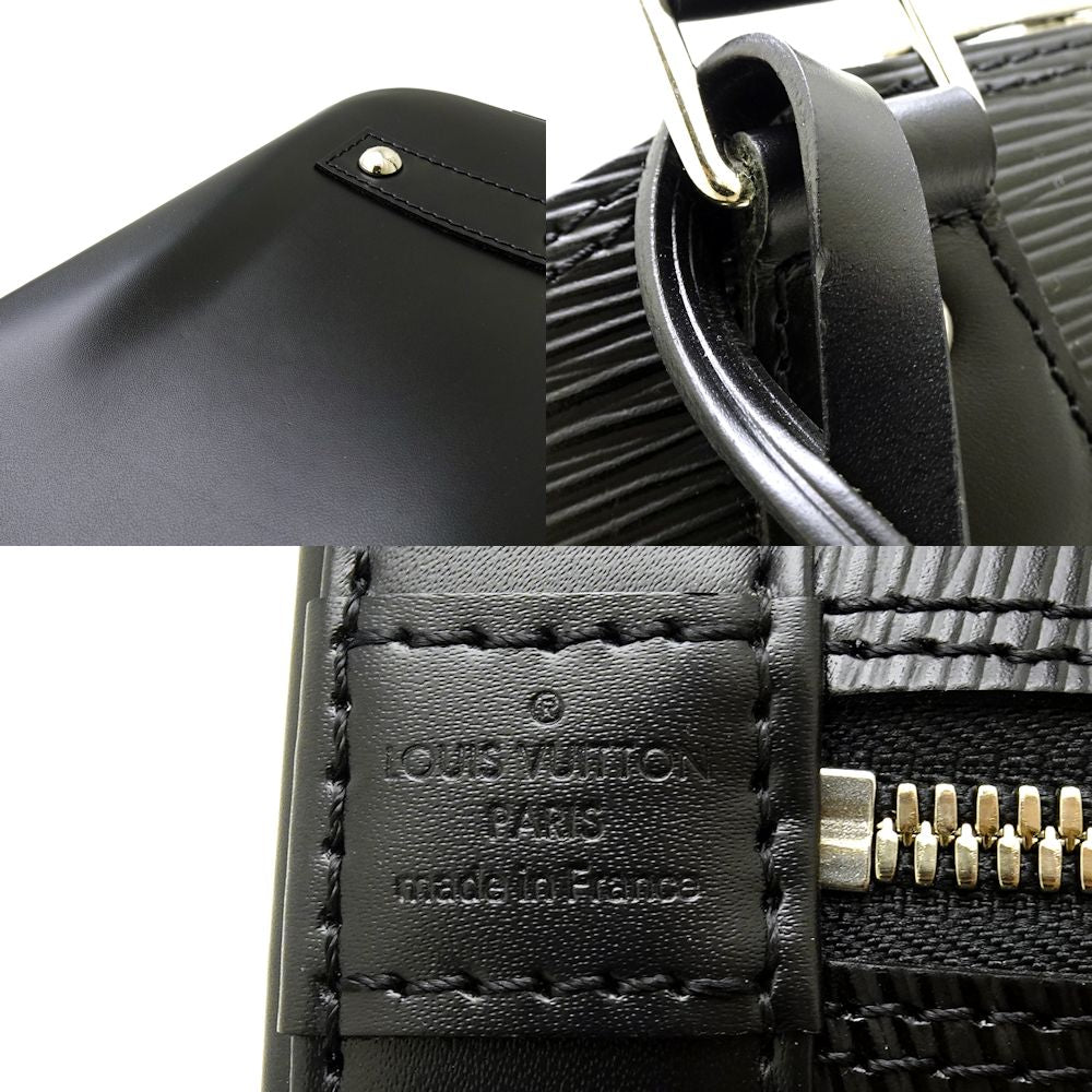 Louis Vuitton Epi Alma BB Noir Handbag Black