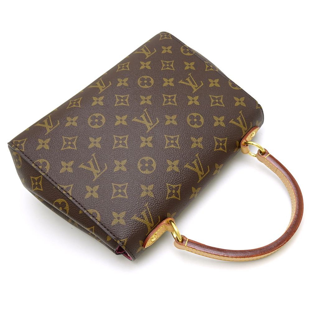 Louis Vuitton Monogram Cluny BB Rose 2WAY Handbag