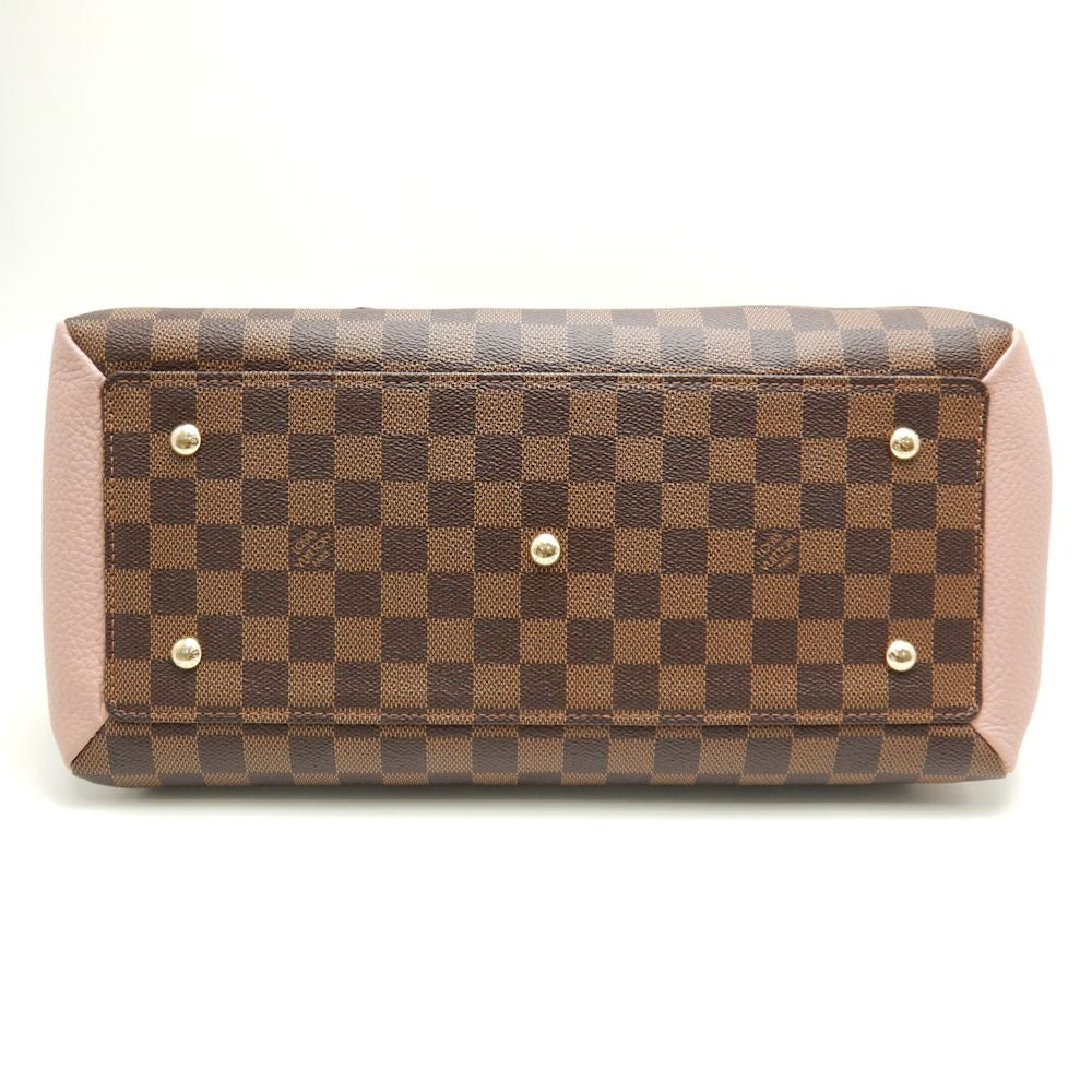 Louis Vuitton Damier Normandy Magnolia 2WAY Bag Brown