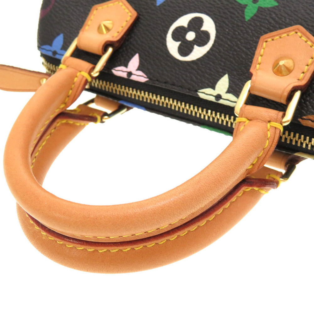 Louis Vuitton Monogram Multicolor Mini Speedy Noir Black