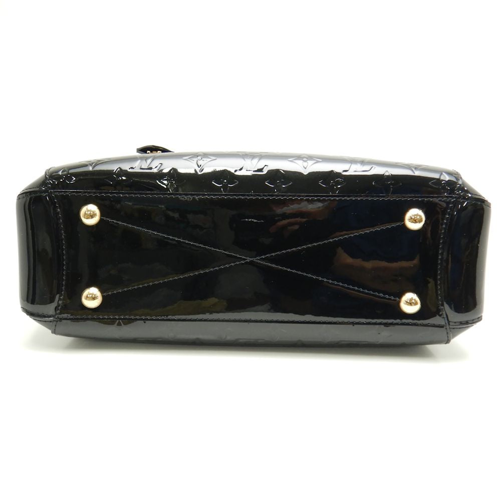 Louis Vuitton Vernis Montaigne MM Noir Black 2WAY Bag