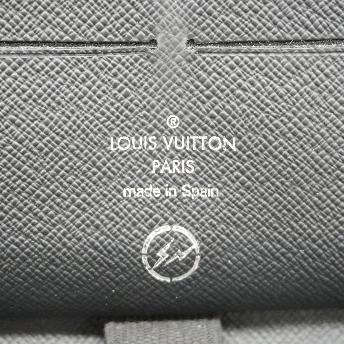 Louis Vuitton Bifold Long Wallet Monogram Eclipse Fragment Zippy Organizer