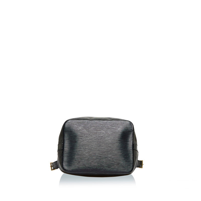 Louis Vuitton Epi Petite Noe Shoulder Bag Noir Black Leather