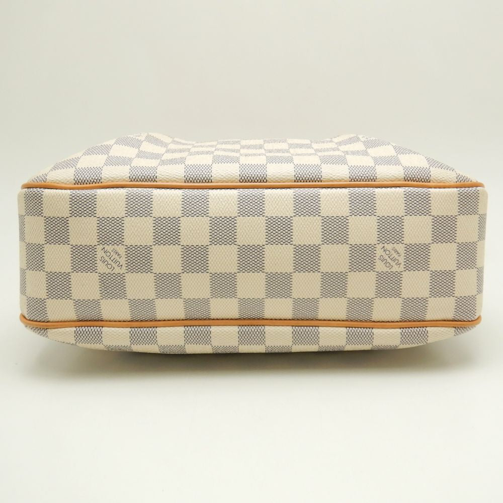 Louis Vuitton Damier Azur Siracusa PM Diagonal Shoulder White