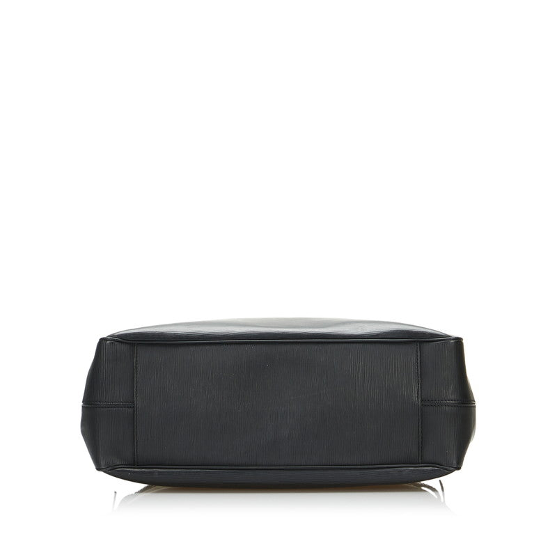 Louis Vuitton Epi Passy GM Handbag Shoulder Bag Noir Black Leather