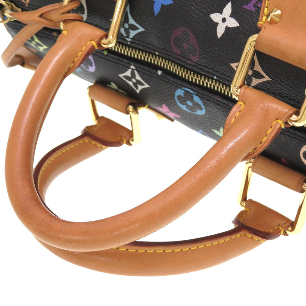 Louis Vuitton Monogram Multicolor Speedy 30 Noir Black