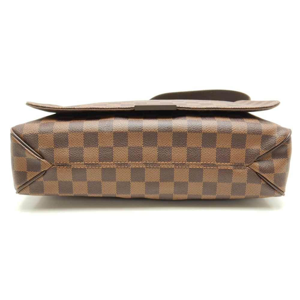 Louis Vuitton Damier Naviglio MM Ebene Diagonal Shoulder Brown